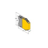 thumbnail of Turck Trennschaltverstärker IM1-22EX-R 7541231