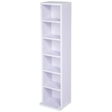 thumbnail of Helloshop26 - Mobile porta CD/DVD scaffale per 100 CD bianco/viola 0508023/2