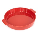 thumbnail of Peugeot Quicheform Appolia Tortenform Tarteform Keramik Rot 28 cm 60398