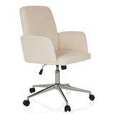 thumbnail of Bürostuhl / Drehstuhl / Schalenstuhl SOLAO CORD Stoff beige hjh OFFICE