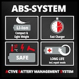 thumbnail of Einhell Power X-Change 18V 4Ah PXC 4511396 Werkzeug-Akku 18 V 4 Ah Li-Ion