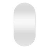 thumbnail of Helloshop26 - Miroir mural ovale 40 x 80 cm blanc mat 03_0007954