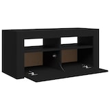 thumbnail of vidaXL TV-Schrank mit LED-Beleuchtung Schwarz 90x35x40 cm