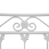 thumbnail of Cabecero de forja Córdoba, color Blanco. Cabezal para cama de 105 cm, Cama 110 cm x 125