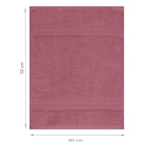 thumbnail of Betz 10 Stück Gästehandtücher PREMIUM 100% Baumwolle Gästetuch Set 30x50 cm beere und weiß