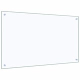 thumbnail of vidaXL Küchenrückwand Transparent 100×60 cm Hartglas