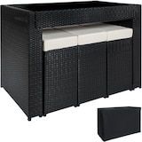 thumbnail of Aluminium Rattan Barset Ibiza 6+1 mit Schutzhülle