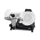 thumbnail of H.Koenig MSX252 elektrische worstsnijder, professioneel, snede 0-12 mm, mes 25 cm, ingebouwde slijper, 282 tpm, zwart