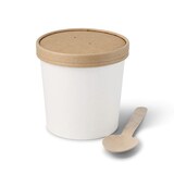 thumbnail of greenbox - Suppenbecher to go aus Karton (Premium) 600 ml, Ø 115 mm, weiß, 500 St.