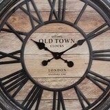 thumbnail of WellHome - Orologio decorativo in plastica goffrata Ø49x5cm