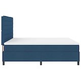 thumbnail of vidaXL Boxspringbett mit Matratze mit Kopfteil Blau 180 x 200 cm Stoff