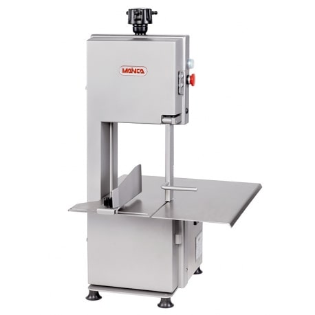 Sierra Mainca BC-2200 con chasis indeformable, Monofásico, Brazo empujador