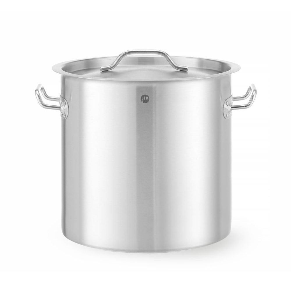 HENDI Kookpan hoog - met deksel, Budget Line, 36L, ⌀360x(H)360mm