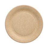 thumbnail of 20 Teller, Pappe "pure" rund Ø 23 cm braun