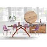 thumbnail of SIT Möbel Esszimmertisch 220 cm aus Wildeiche | Platte natur | Metallgestell antikbraun | B 220 x T 100 x H 73 cm | 15532-00 | Serie TABLES & CO