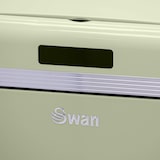 thumbnail of SWAN Retro Mülleimer mit Automatisch öffnender Sensor, Metall, 45 L, Vintage-Design, SWKA4500GN, Grün