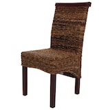 thumbnail of Set di 2 sedie da pranzo in vimini sedia M45 sedia in vimini di banana ~ leggero, senza cuscino