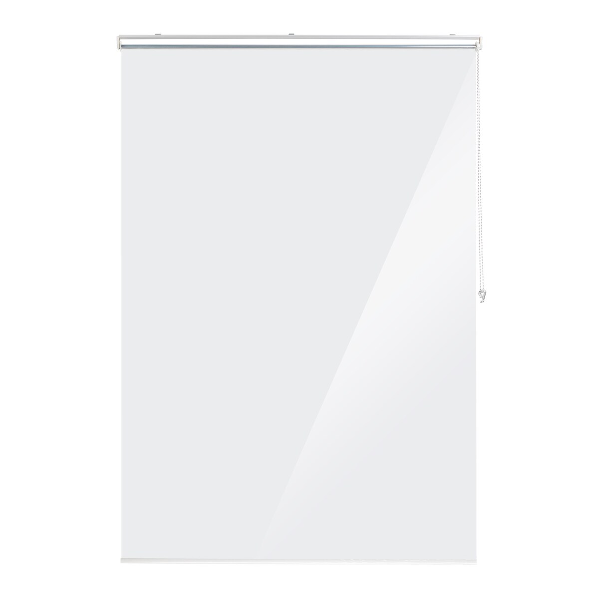 Relaxdays Duschrollo, 140x240 cm, Seilzugrollo für Dusche & Badewanne, wasserabweisend, Decke Spritzschutz, durchsichtig