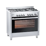 thumbnail of Bartscher BGH 600-521, Gasherd 5 Brenner mit Elekrobackofen, 230V/ 11,5 kW, BTH 900 x 600 x 900 mm