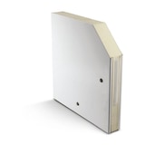 thumbnail of KBS Kühlzelle 1380x1380x2180 mm 1 Tür rechts wechselbar Stahlblech weiß 1,44 m²