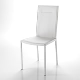 thumbnail of Oreste Luchetta Set 2 Sedie GIO WHITE in pelle sintetica H.99 x L.44 x P.55 cm Bianca