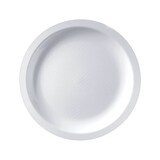 thumbnail of MONOUSO - Wiederverwendbare Robuste Teller PP Flach Weiß "Round" Ø18,5cm (600 Stück)