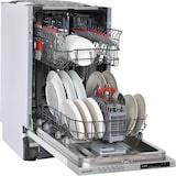 thumbnail of SHARP vaatwasser QW-NS1EI47EX-DE, E, 10 couverts, 47 dB, 45 cm, roestvrij staal