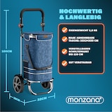 thumbnail of Monzana 2in1 Einkaufstrolley 56L bis 50 kg klappbar