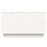 thumbnail of vidaXL Couchtisch Weiß 60x50x35 cm Massivholz Kiefer