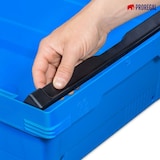 thumbnail of PROREGAL Conical Mehrweg-Stapelbehälter mit Stapelbügel Blau | HxBxT 17,3x40x60cm | 29 Liter | Lagerbox Eurobox Transportbox