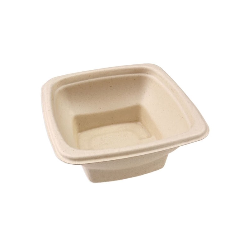 300x Menüschale "BePulp", quadratisch, 1000ml