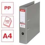 thumbnail of Esselte Raccoglitore a Leva Formato A4, Grigio, in Plastica con Dorso da 7,5 cm, Confezione da 10