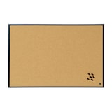 thumbnail of Bi-Office New Basic Tablero de Corcho, 90x60cm, Superficie de Corcho, Marco de MDF Negro