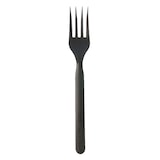 thumbnail of DOT Horeca Solutions 50 Forchette CPLA Nere Biodegradabili Compostabili monouso usa e getta forchetta bio nero