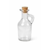 thumbnail of Pack de 6 botellitas de cristal 100 ml con tapón de corcho – mini botellas para aceite, vinagre, licor y sirope