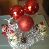 thumbnail of WellHome - Set van 16 rode kerstballen Ø5cm - glanzend en mat