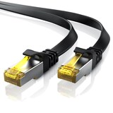 thumbnail of Primewire LAN-Kabel CAT.7, RJ-45 (Ethernet), CAT 7 Flachband U/FTP Gigabit Netzwerkkabel 10 Gbit/s Patchkabel - 10m