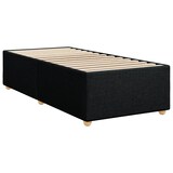 thumbnail of vidaXL Boxspringbett mit Matratze Schwarz 90x200 cm Stoff