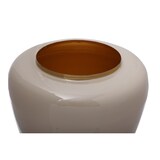 thumbnail of Vase Esmeralda Deco 100 Taupe / Gold
