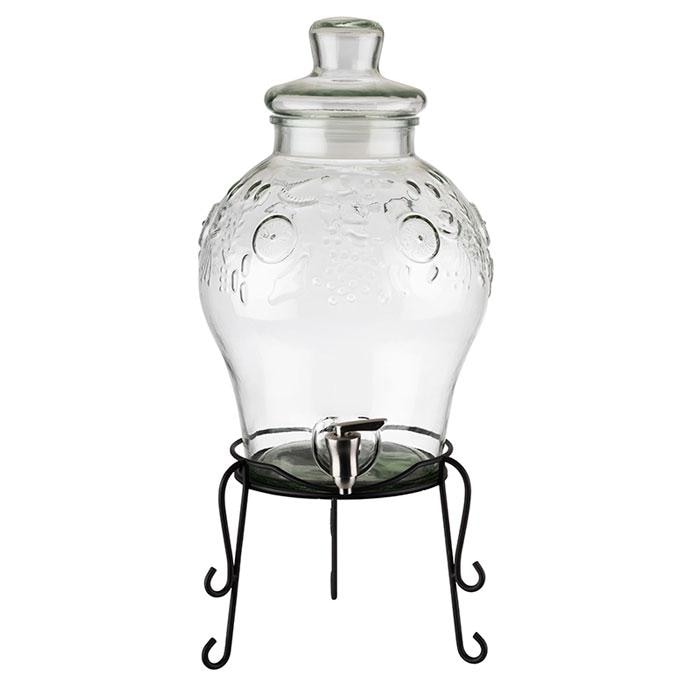 APS drankdispenser/waterdispenser -FRUITS-Ø 25 cm, H: 58 cm, 10,5 liter