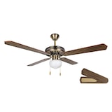 thumbnail of Orbegozo ventilador de techo con luz CL 06132, 3 velocidades, 4 aspas, 132 cm diámetro, 60 W