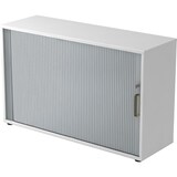 thumbnail of bümö Aktenschrank abschließbar mit Rollladen, Rollladenschrank für Ordner & Co. - Büroschrank mit Rollo, abschließbarer Ordnerschrank aus Holz in