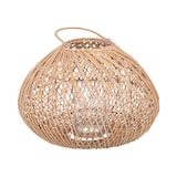 thumbnail of Atmosphera Lour - Laterne aus Metall und Rattan, Ø 37 x 38 cm, beige