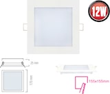 thumbnail of 12W LED Panel Slim Deckenleuchte Einbauleuchte Quadrat Eckig 17x17 cm Warmweiß