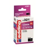 thumbnail of Edding EDD-321 Druckerpatrone 1 Stück(e) Kompatibel Hohe (XL-) Ausbeute Foto schwarz