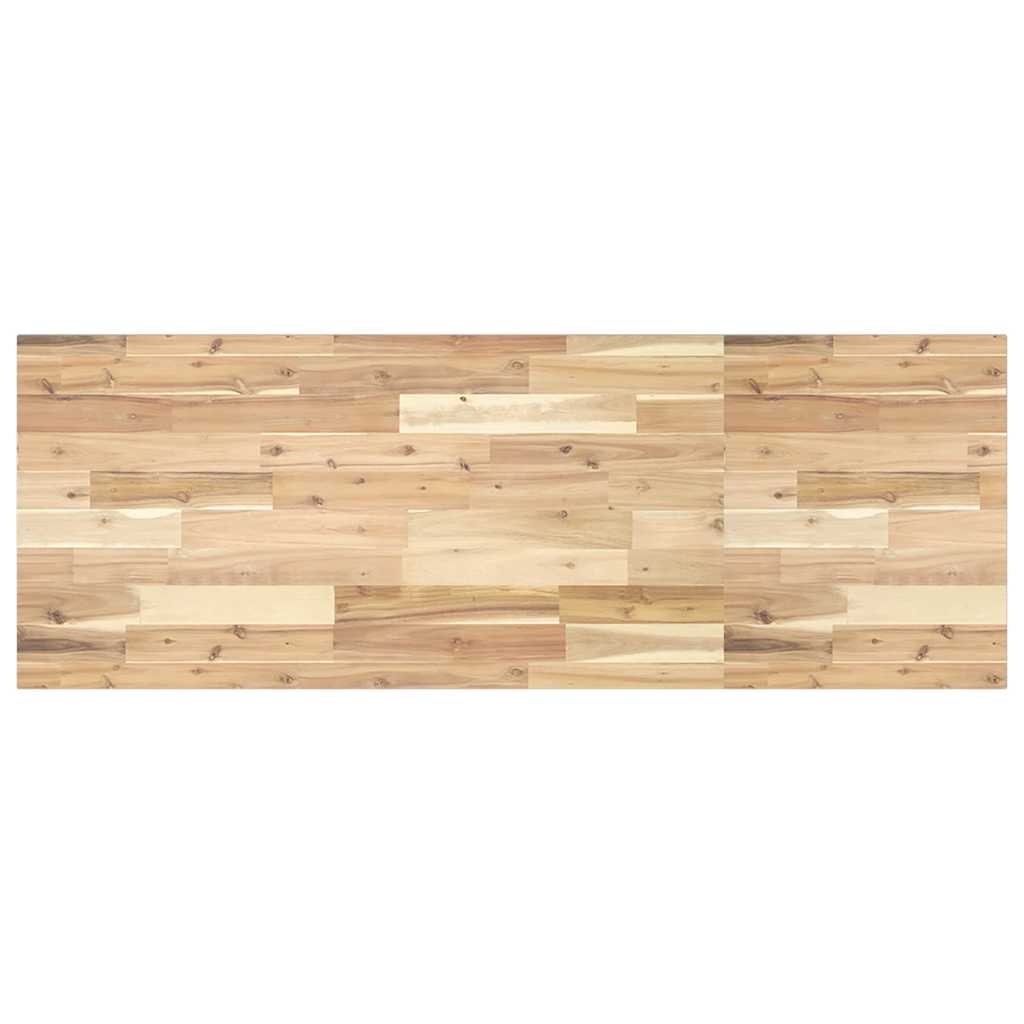 vidaXL Tischplatte Rechteckig 160x50x2 cm Massivholz Akazie