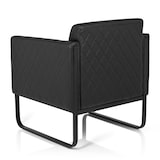 thumbnail of Loungesessel ARUBA BLACK Gestell schwarz Kunstleder 1-Sitzer schwarz hjh OFFICE