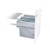 thumbnail of Hailo Abfallsammler 3610471 CS Slide Euro-Cargo-S 2x 19 Liter