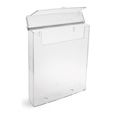 thumbnail of Prospektbox, Flyerbox DIN A4, wetterfest mit Deckel
