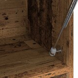 thumbnail of vidaXL Kledingkast 100x32,5x35 cm bewerkt hout oud houtkleurig